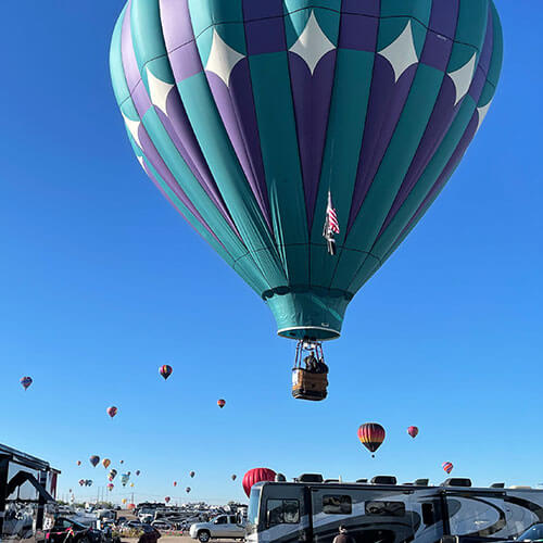 6 Day Albuquerque Balloon Fiesta Opening Rally (06UAOW-100324)
