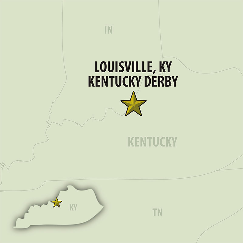 7 Day Kentucky Derby (07UKDG-043018) Map