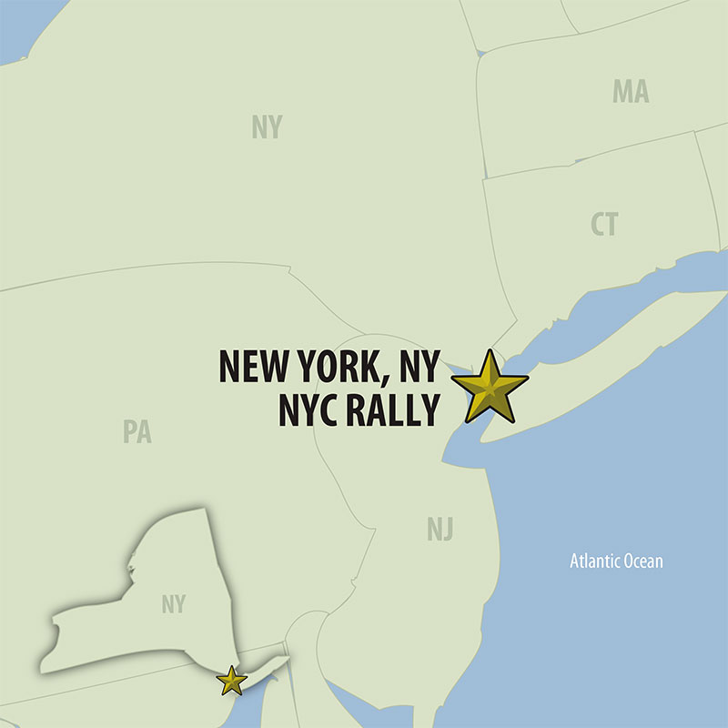 8 Day New York City (08UNYF-090521) Map