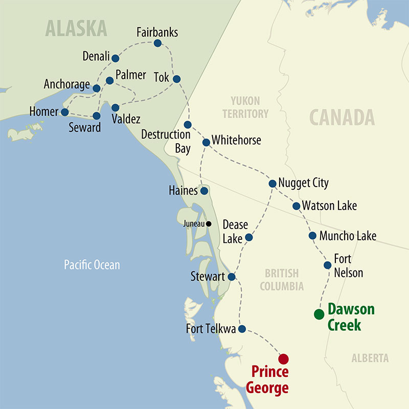 50 Day Grand Alaska (50AGAW-071121) Map