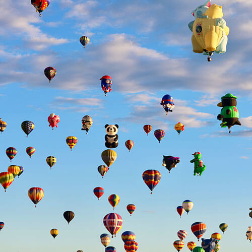 6 Day Albuquerque Balloon Fiesta Encore Rally