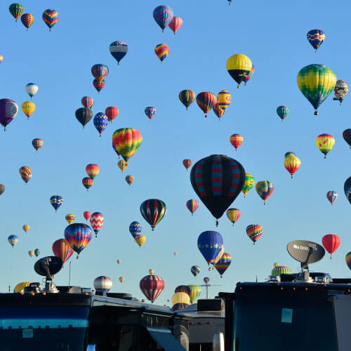 6 Day Albuquerque Balloon Fiesta Encore Rally