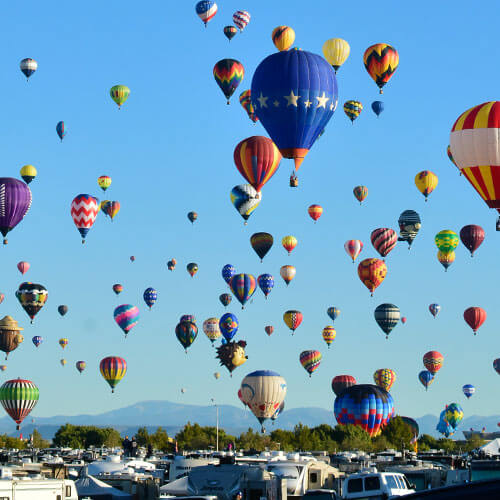 6 Day Albuquerque Balloon Fiesta Encore Rally