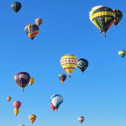 6 Day Albuquerque Balloon Fiesta Opening Rally