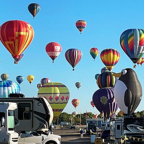 6 Day Albuquerque Balloon Fiesta Opening Rally