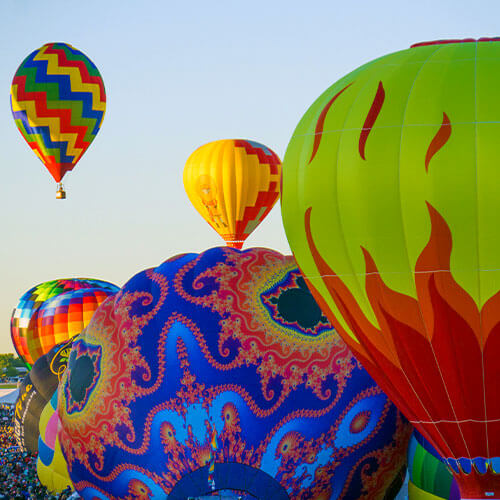 6 Day Albuquerque Balloon Fiesta Opening Rally