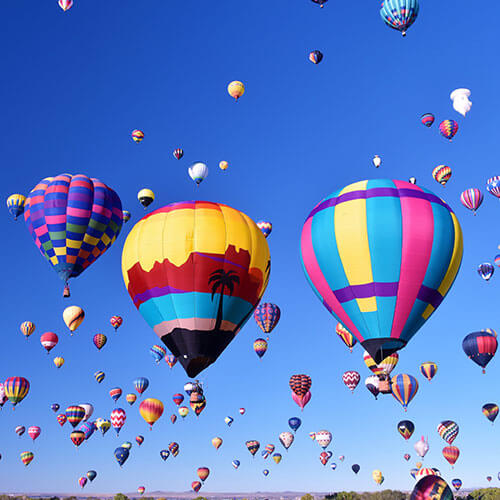 7 Day Balloon Fiesta Rally for Winnebago Owners