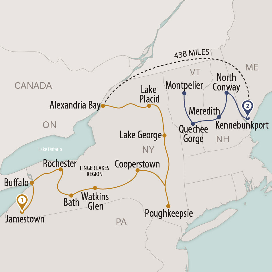 Trip Extension Map